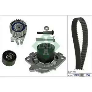 Ultime Pezzi INA Pompa acqua + Kit distribuzione 530 0622 30