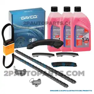 KIT CATENA DISTRIBUZIONE E CINGHIA SERVIZI ANTIGELO PER KIA CARENS IV 1.7 ix35 SPORTAGE Spedizione Espresso