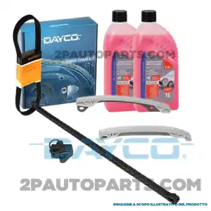 KIT CATENA DISTRIBUZIONE E CINGHIA SERVIZI PER DOKKER LOGAN 1.2 TCe MICRA CAPTUR CLIO 0.9 0.9 TCe Quantità Limitata