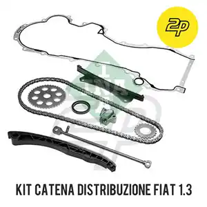 KIT CATENA DISTRIBUZIONE INA 9 PEZZI FIAT PUNTO PANDA LANCIA 1.3 MULTIJET MJET Nuovo Arrivo
