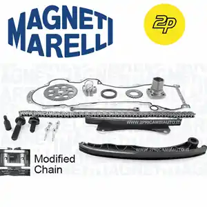Compra Oggi Stesso KIT CATENA DISTRIBUZIONE MOTORI 1.3 MJT - COMPLETO DI 17 PEZZI CON CATENA MODIFICATA