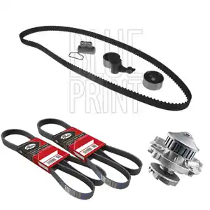 Promozione Kit distribuzione e pistone Blueprint con pompa acqua e cinghie servizi (ADT37321/C)