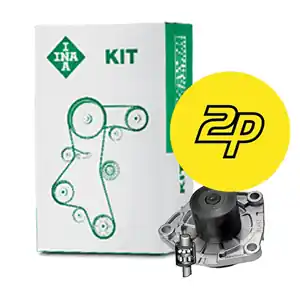 Kit distribuzione INA e pompa acqua Bugatti Alfa Romeo 159, Giulietta (KDPAV001) Prezzo Basso