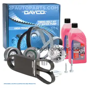 KIT DISTRIBUZIONE POMPA ACQUA E CINGHIA SERVIZI PER ALFA GIULIETTA 500X TIPO 1.6 MULTIJET MJT Prezzo Conveniente
