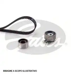 Kit distribuzione, kit cinghie dentate GATES (K025649XS) Reso Gratuito