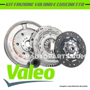 KIT FRIZIONE COMPLETO DI VOLANO E CUSCINETTO VALEO PER ALFA ROMEO 147/156 1.9 JTDM Occasione Imperdibile