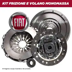 KIT FRIZIONE VOLANO MONOMASSA E CUSCINETTO REGGISPINTA PER FIAT PANDA 500 NATURAL POWER 0.9 Promo Stagionale