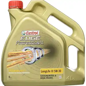 OLIO MOTORE CASTROL EDGE PROFESSIONAL TITANIUM FST 5W30 LONGLIFE III, LT.4 Reso Gratuito