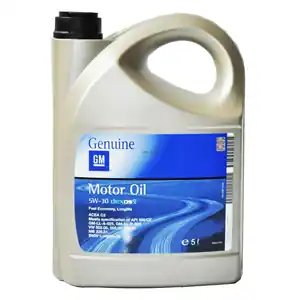 OLIO MOTORE GM OPEL OIL DEXOS 2 5W30 Fuel Economy Longlife, 5 Litri Promo Stagionale