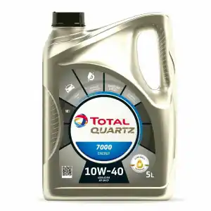 Solo Oggi OLIO MOTORE LUBRIFICANTE AUTO TOTAL QUARTZ 10W40 5L 7000 ENERGY ACEA A3/B4 *NUOVO*