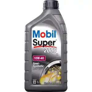 OLIO MOTORE SEMI-SINTETICO MOBIL_SUPER_10W40 2000 LT.1 qualità Premium Bestseller