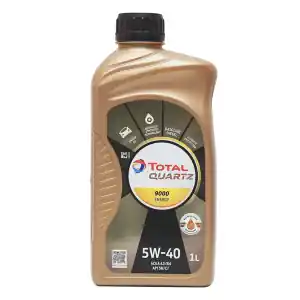 OLIO TOTAL QUARTZ 9000 5W40 PER MOTORI BENZINA E DIESEL, LT.1 Must-Have