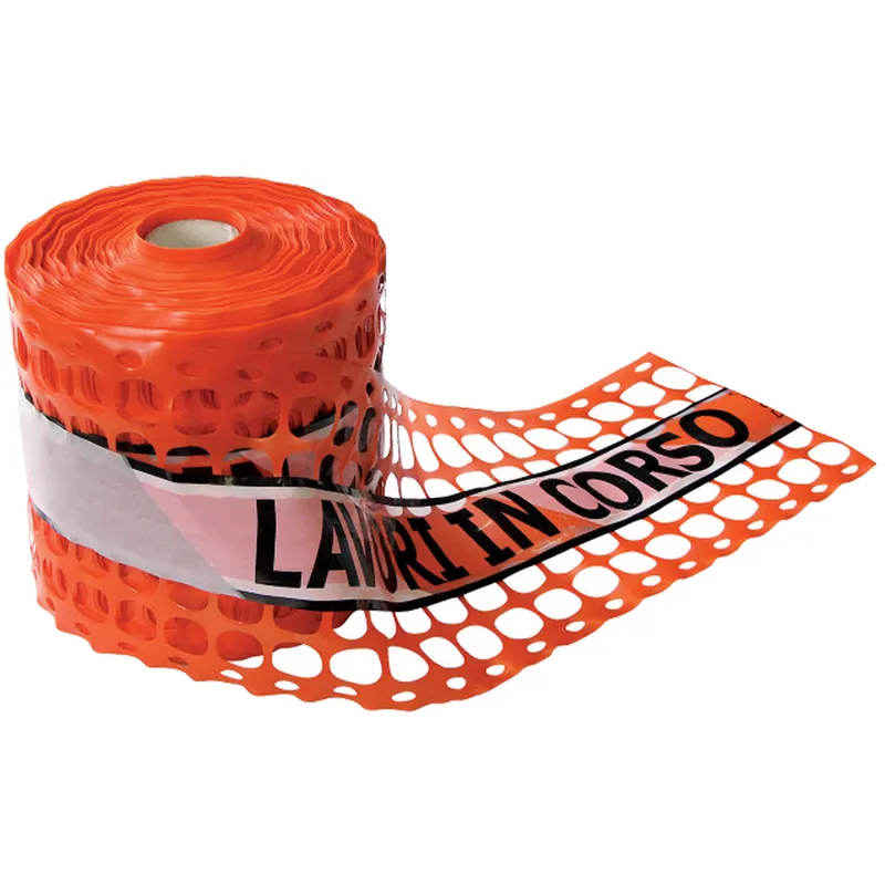 Rete Recinzione da Cantiere Segnaletica TENAX per Edilizia in Plastica PVC Arancione Offerta