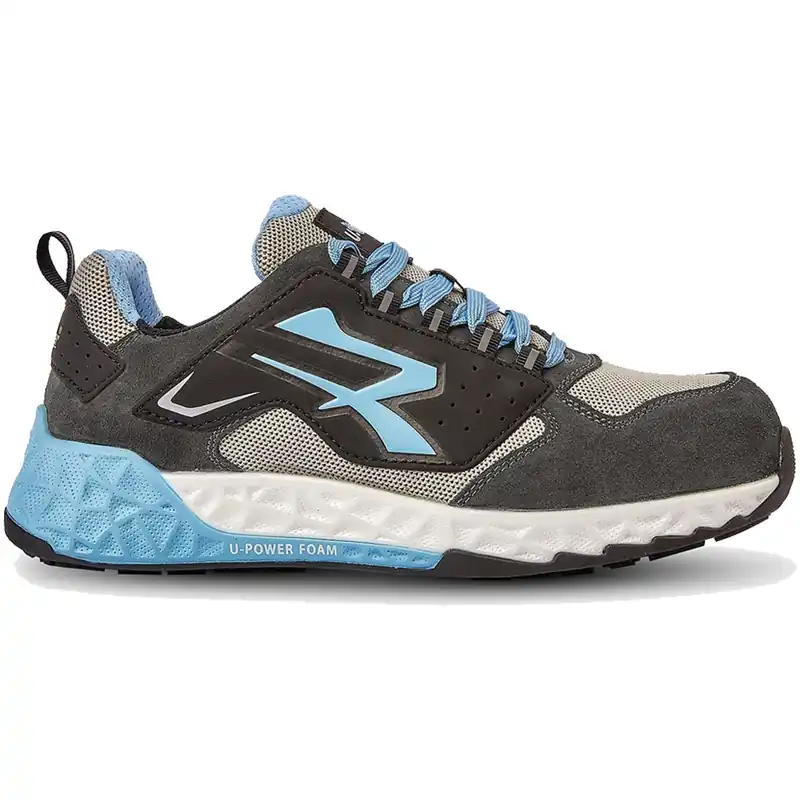 Spedizione Espresso Scarpe Antinfortunistiche Basse da Lavoro U-POWER Leggere Traspiranti Metal Free con Tomaia U-KNIT Elasticizzata, Puntale NanoFiber, Suola Super Critical Technology modello ARYA ESD S1PS HI HRO FO SR