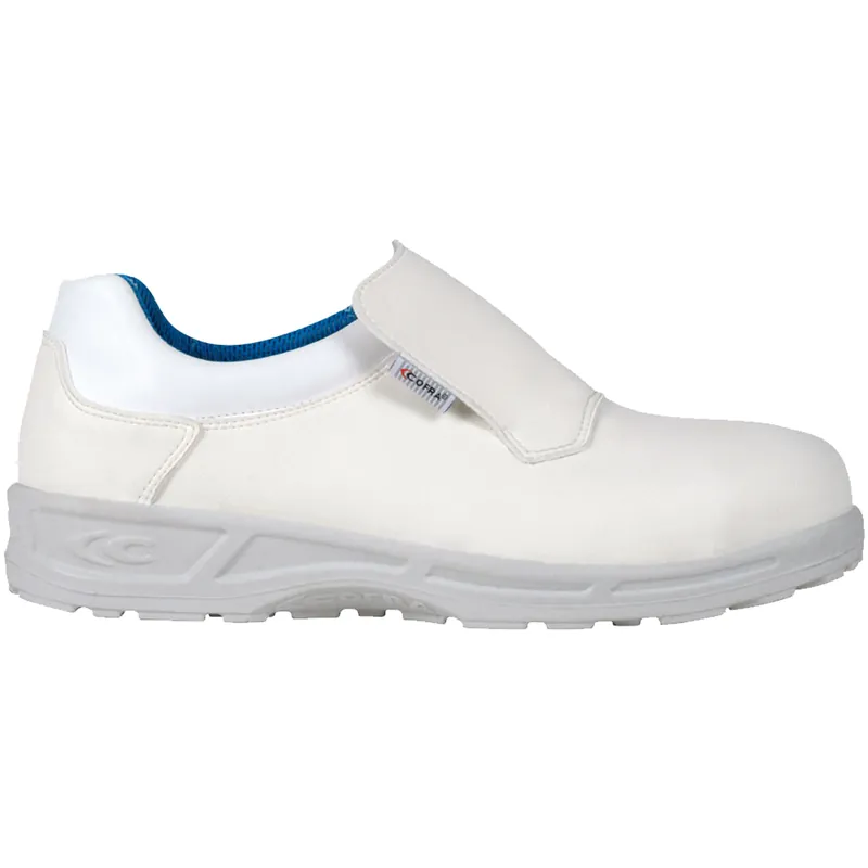 Scarpe Antinfortunistiche da Lavoro COFRA Basse Bianche per Industria Alimentare Ospedaliera Uomo Donna CADMO WHITE S2 FO SR Pagamento Sicuro