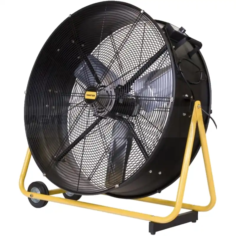 Promozione Esclusiva Ventilatore Industriale ad Alta Portata 13.200 m³/h MASTER Portatile Orientabile 2 Velocità in Acciaio modello DF 36P
