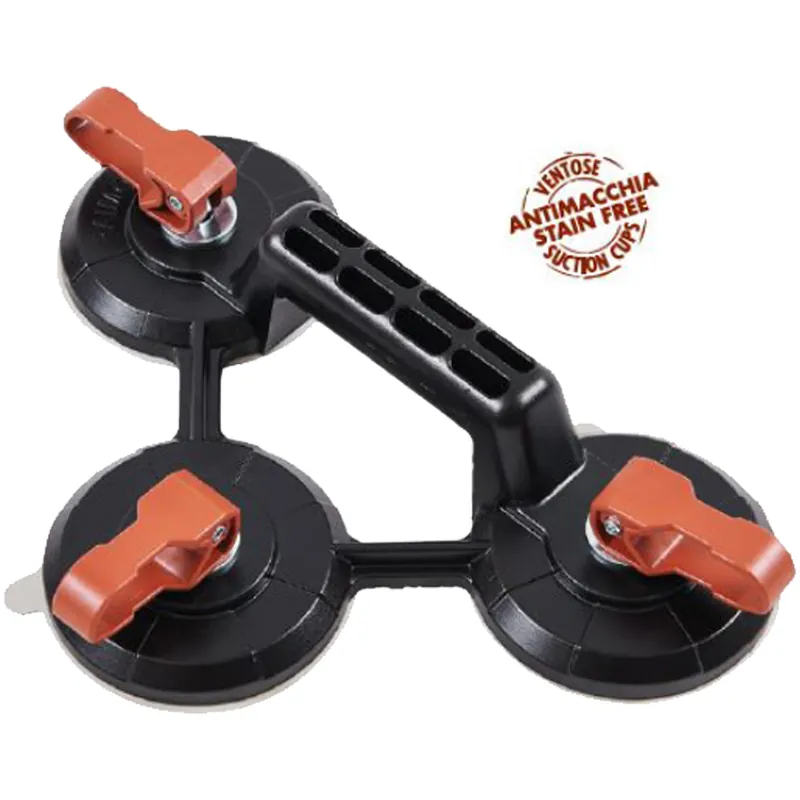 Ventosa Tripla Patta RAIMONDI per Piastrelle Lisce e Strutturate modello TRIVENTOSA PLUS articolo 185TRI Must-Have