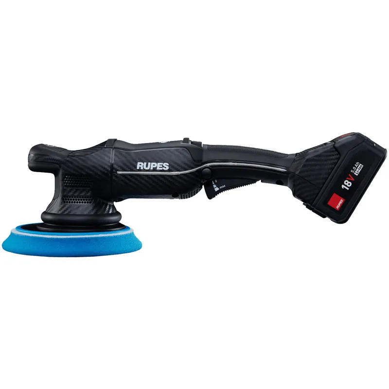 Prezzo Ridotto Lucidatrice Rotorbitale Orbita Ø 15 mm a Batteria 18V RUPES con Motore Brushless e Platorello Ø 125 mm e Velocità Regolabile modello BigFoot iBrid HLR15