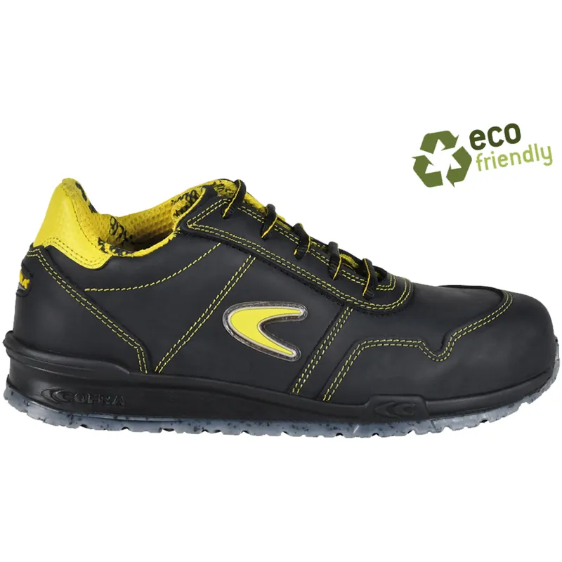 Saldi Scarpe Antinfortunistica da Lavoro COFRA in Pelle Nabuck Basse Uomo Donna Impermeabile COPPI S3S CI FO SR