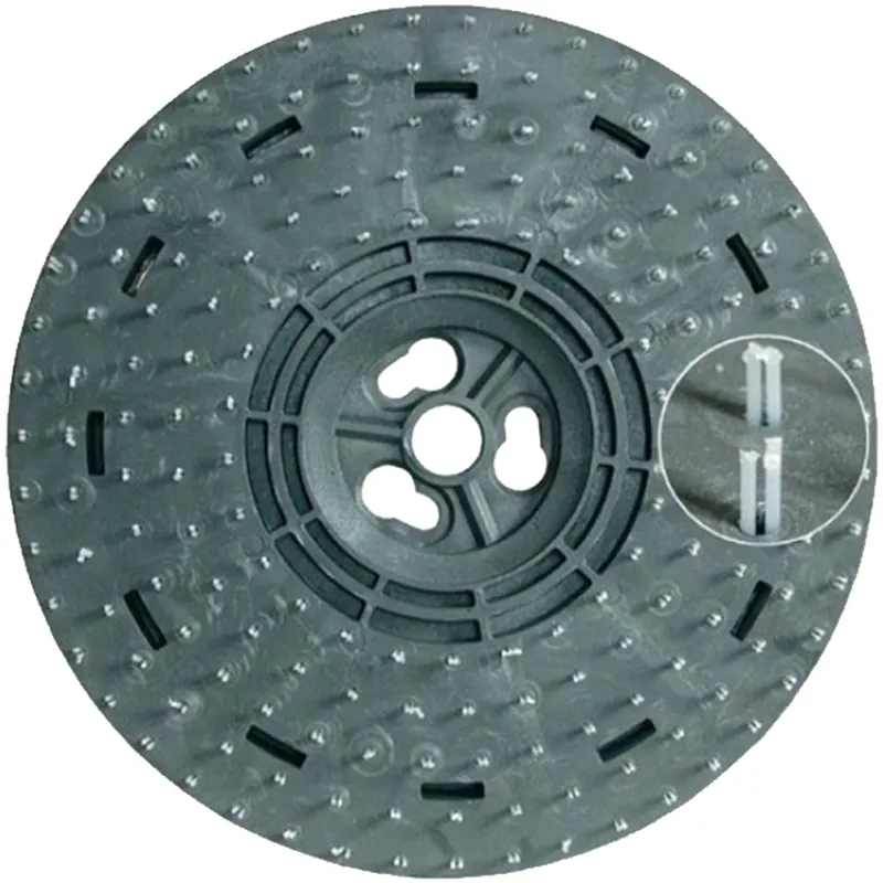 Ultima Occasione Disco Traino Feltri Accessorio Ricambio RAIMONDI Ø430mm con Punte in Nylon per Maxititina articolo 213PELO