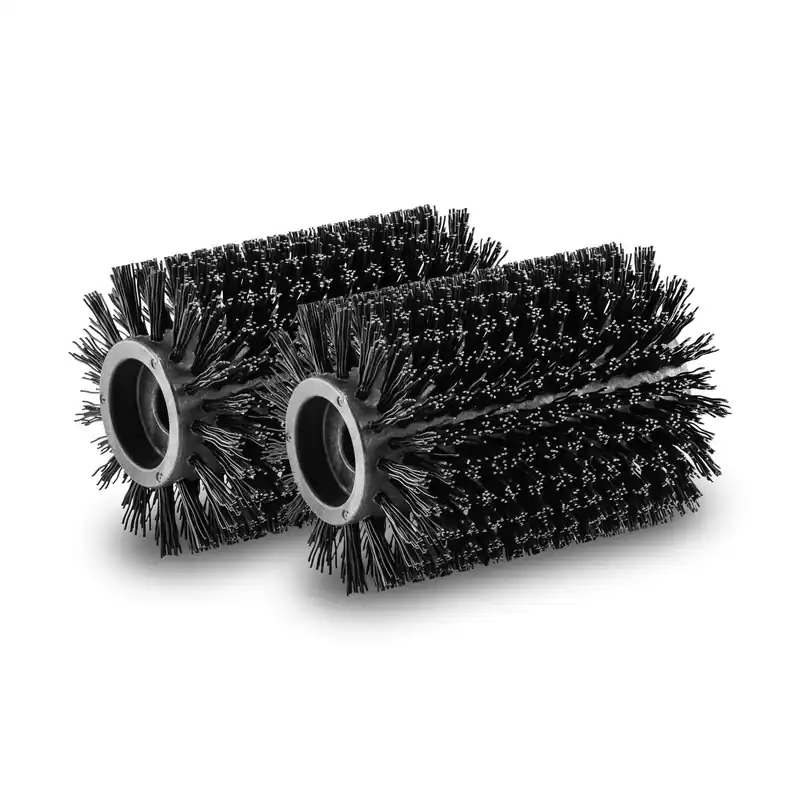 Set 2 Rulli per Superfici in Pietra KÄRCHER per Lavasuperfici PCL 4, Spazzole Rotanti per Pulizia Patio, Pavimentazioni Esterne, Piastrelle e Superfici in Pietra Liscia codice 2.644-121.0 Economico