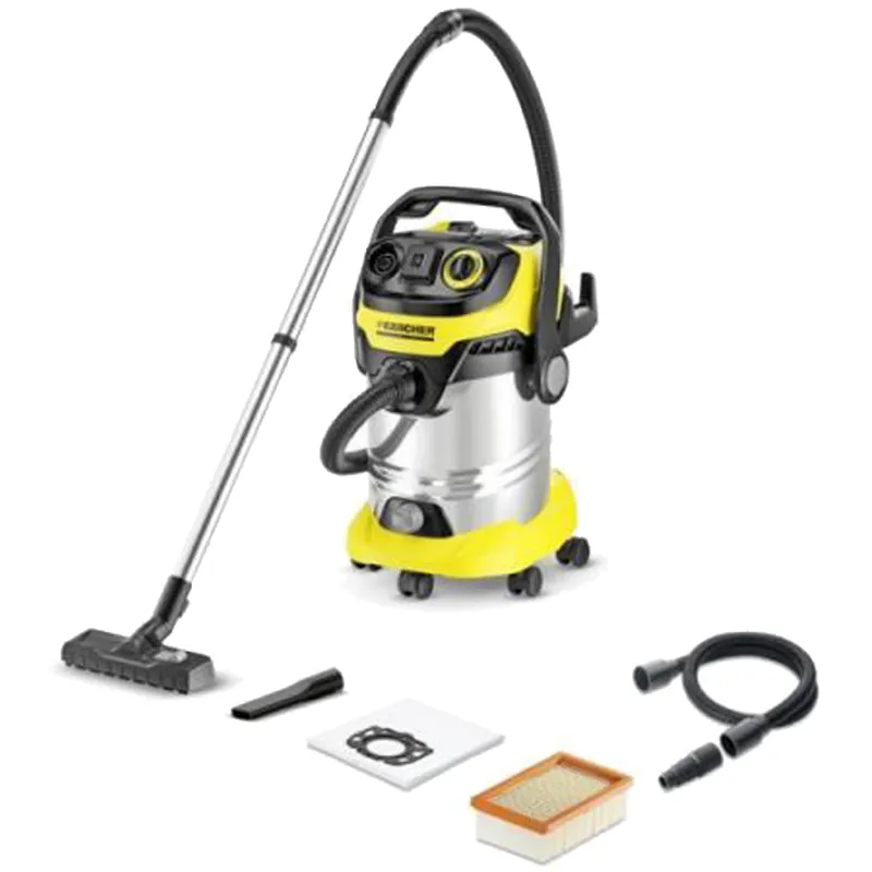 Economico Aspiratore Aspirapolvere Elettrico 1300W KARCHER Portatile con Contenitore 30Lt modello WD 6 P Premium