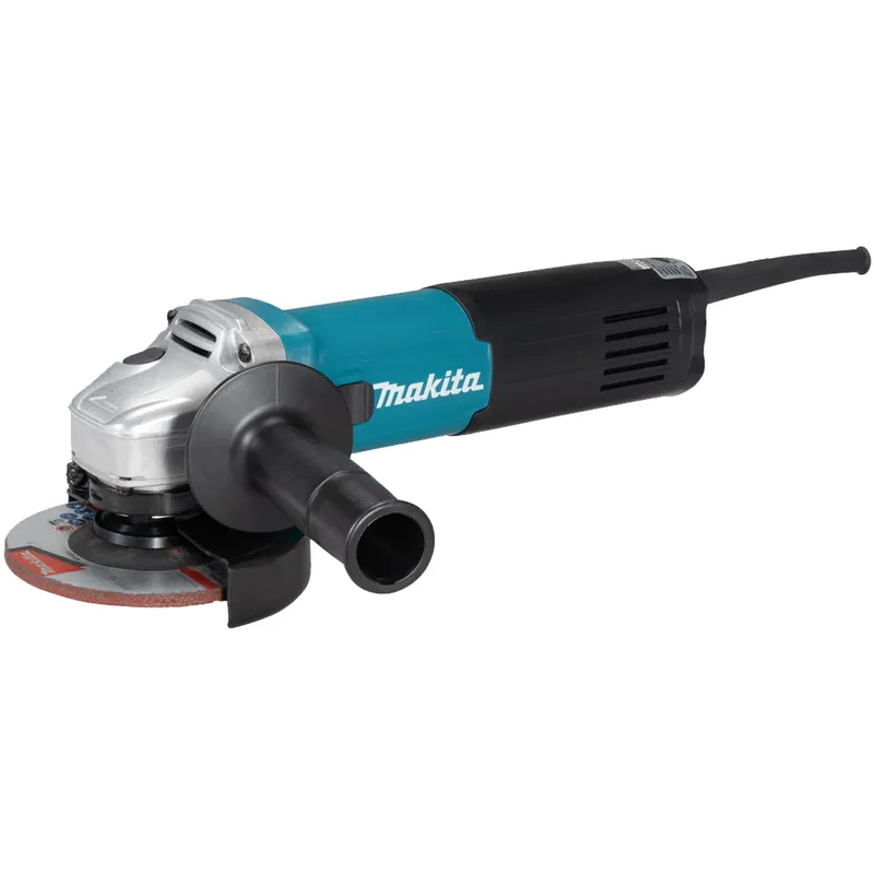Ultime Pezzi Smerigliatrice Angolare Piccola MAKITA per Disco da 115 mm con Motore 850 Watt e Velocità Variabile, Sistema Soft Start e Anti-Riavvio, Professionale per Taglio e Smerigliatura Metallo modello GA4600