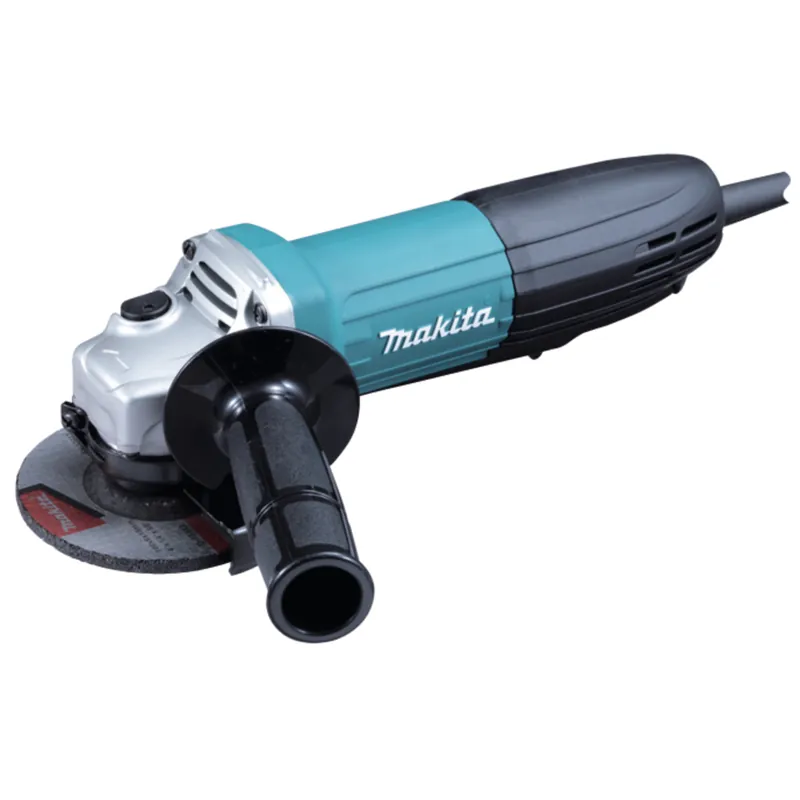 Smerigliatrice Angolare Piccola MAKITA Potenza 720 Watt per Disco da 115 mm con Interruttore Palmare, Sistema Anti-Riavvio e Protezione Antipolvere modello GA4534 Spedizione Espresso