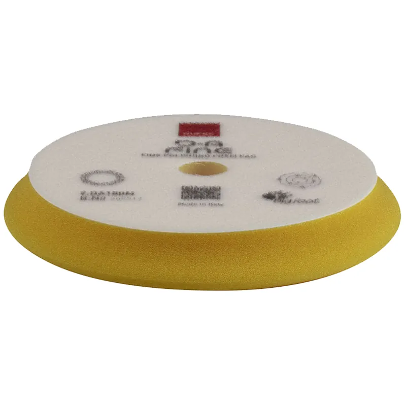 Tampone Giallo in Spugna RUPES Velcrato in Vari Diametri per Lucidatura Carrozzeria con Rotorbitali e Rotoeccentriche modello D-A FINE 9.DA Series M (Medium) Offerta Del Giorno
