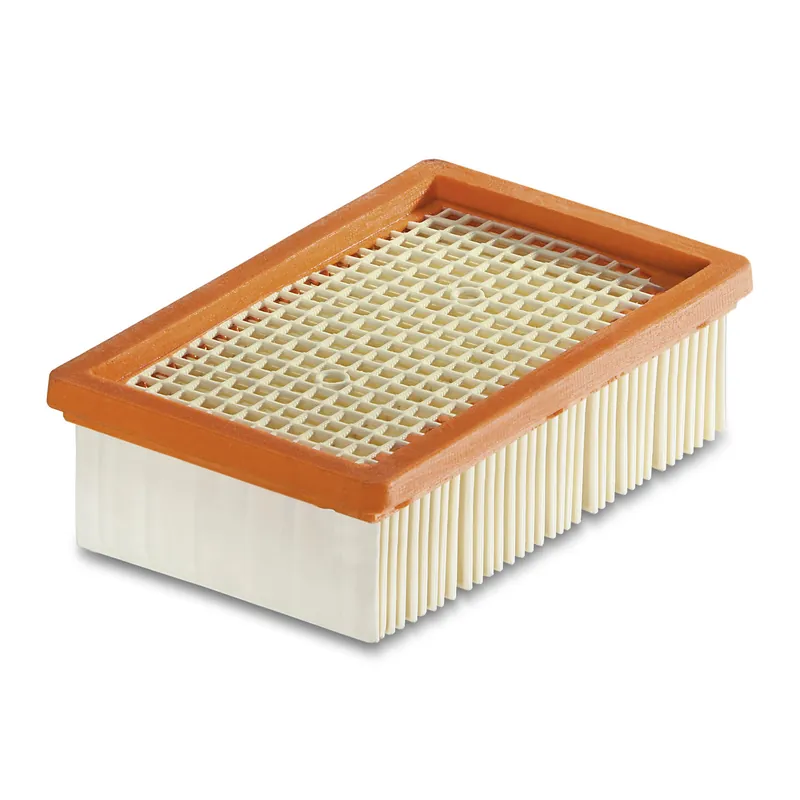 Prezzo Basso Filtro Plissettato a Pannello di Ricambio per Aspiratori KARCHER per Aspiratori WD e KWD Lavabile con Elevata Capacità Filtrante articolo 2.863-005.0