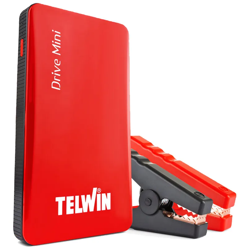 Avviatore di Emergenza 1000A Booster Auto Multifunzione 12V TELWIN Luce LED USB Powerbank Smartphone DRIVE MINI Subito Disponibile