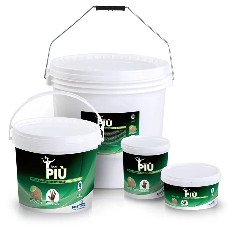 Prezzo Di Fabbrica Pasta Lavamani NETTUNO Detergente Sgrassante Professionale con Microgranuli Vegetali e Minerali per Sporco Ostinato al Profumo di Limone modello LINEA PIU’ LA VERDE