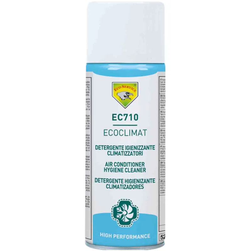 Subito Disponibile Pulitore Igienizzante per Climatizzatori ECO SERVICE in Bomboletta da 400ml Schiuma in Soluzione Alcolica ECOCLIMAT EC710