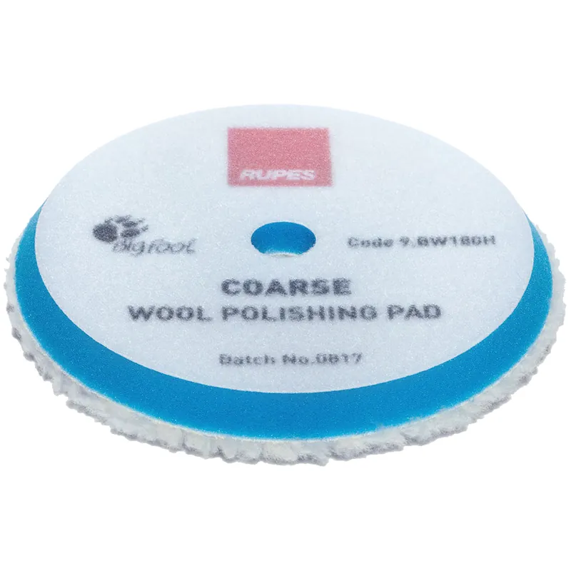 Tampone in Lana Velcrato Lucidatura Carrozzeria RUPES Vari Diametri BW COARSE BLU 9.BW Series H (Hard) – FUORI PRODUZIONE Prezzo Conveniente