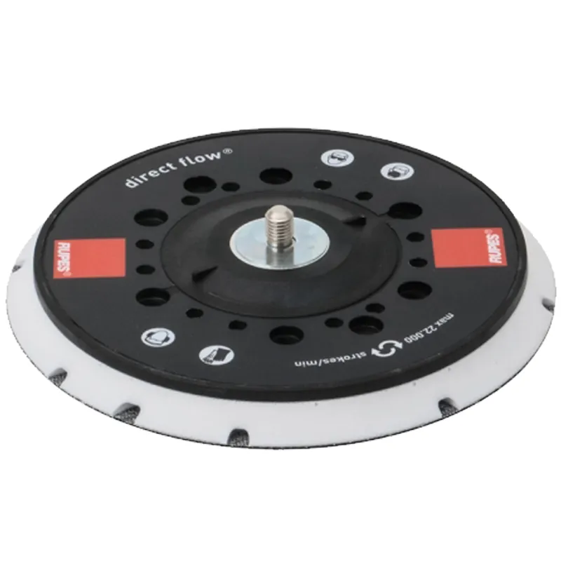 Reso Gratuito Platorello di Ricambio Velcrato RUPES Diametro 150mm Multihole Slim 5/16” Hard H 12 mm per Levigatrici BigFoot serie BR TA RA codice 981.600 e 981.650