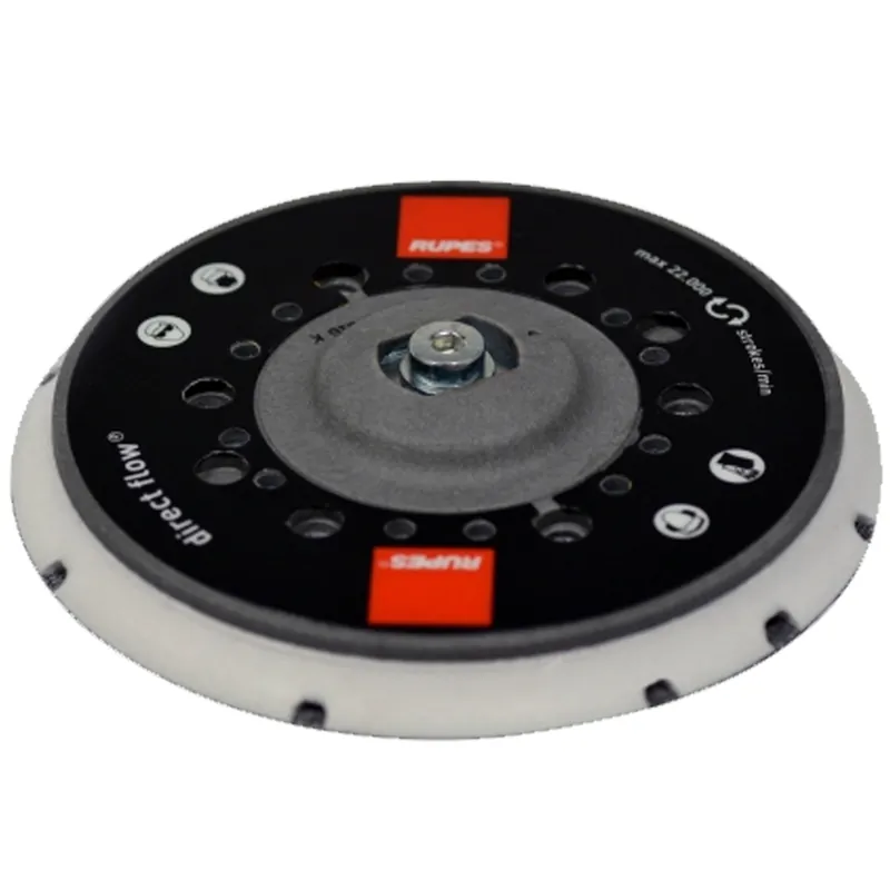 Economico Platorello di Ricambio Velcrato RUPES Diametro 150mm Multihole Slim M8 Hard H 12 mm per Levigatrici BigFoot serie ER BR RH codice 981.500 e 981.550