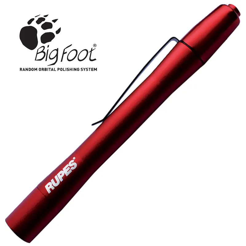 Offerta Lampo Mini Torcia Penna LED ad Alta Luminosità RUPES BIGFOOT 140 Lumen Lucidatura Carrozzeria Detailing Swirls LL150