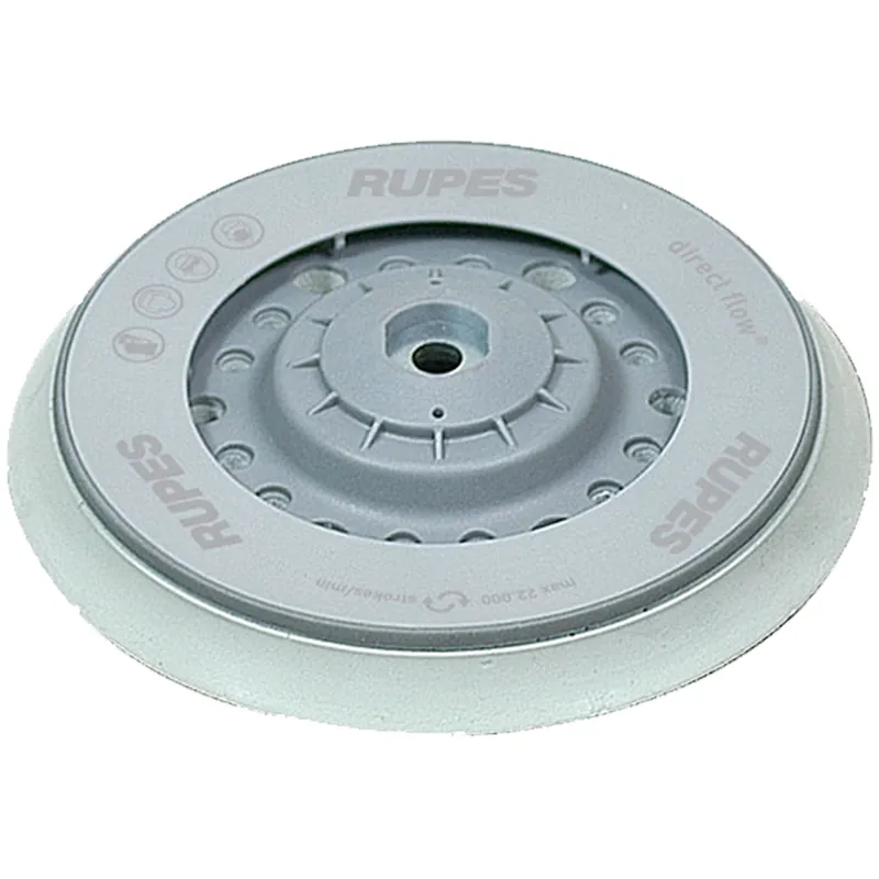 Professionale Platorello di Ricambio Velcrato RUPES Diametro 150 mm Hard per Levigatrici e Lucidatrici BigFoot della serie ER RH BR codice 981.340N