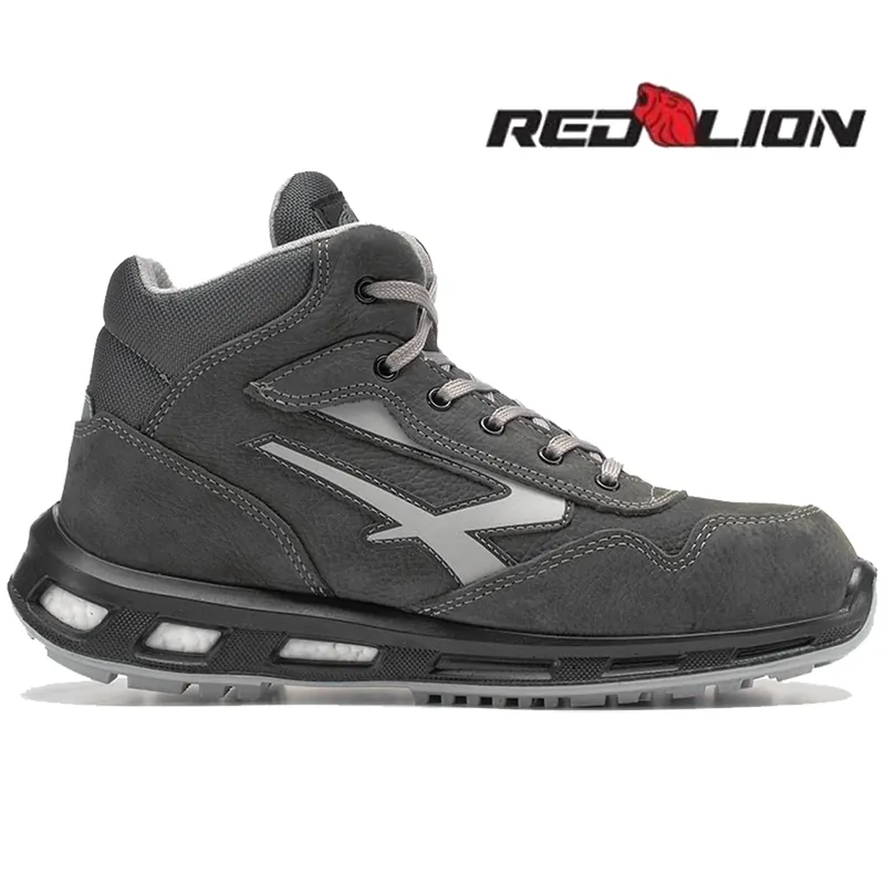 Scarpe Antinfortunistiche Alte da Lavoro U-POWER Invernali in Pelle Nabuk con Puntale AirToe® Aluminium e Suola Infinergy® per Uomo e Donna Unisex modello INFINITY S3 SRC CI ESD Prezzo Di Fabbrica