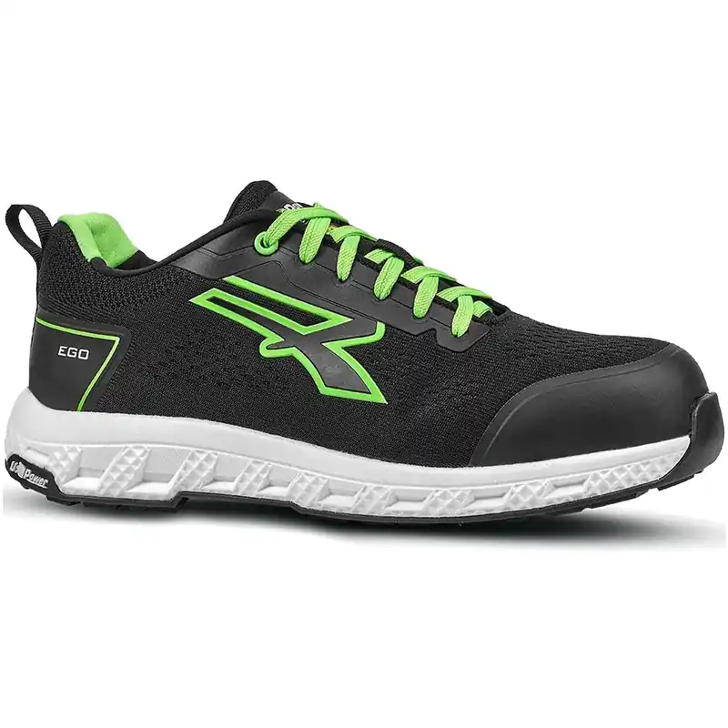 Scarpe Antinfortunistiche Basse da Lavoro U-POWER Estive, Leggere, Traspiranti, Metal Free con Tomaia U-KNIT Elasticizzata, Puntale Fibertoe, Suola EVA Ideale per Logistica, Industria, Automotive modello ATON ESD S1PS HI HRO FO SR Occasione Imperdibile
