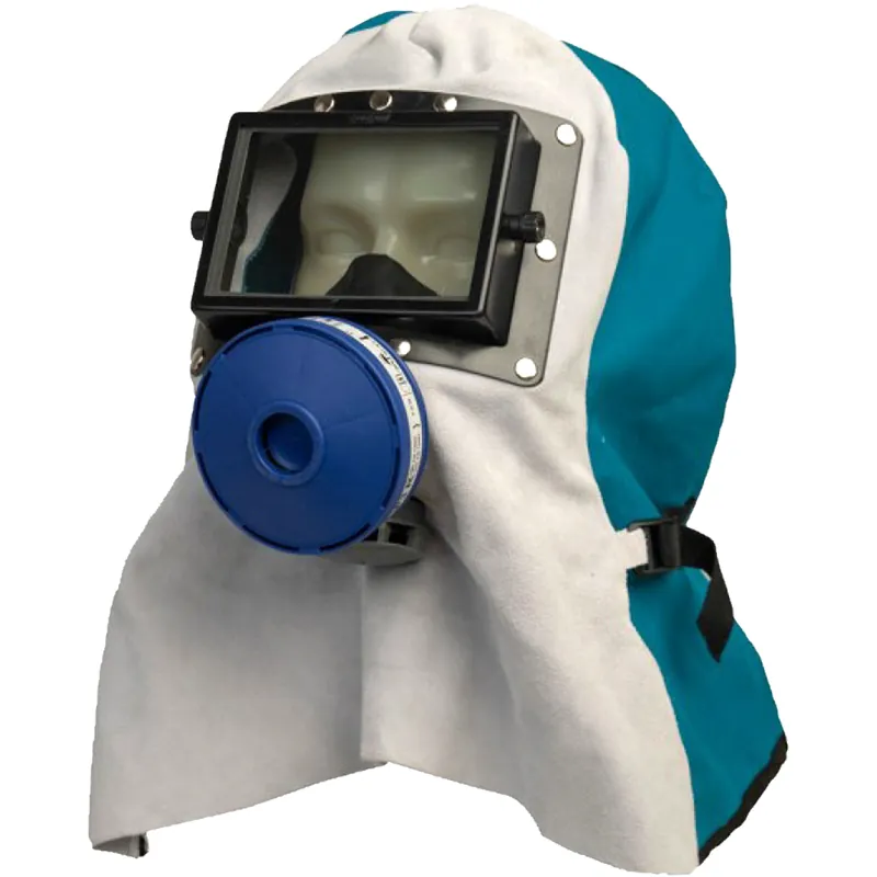 Respiratore con Cappuccio SPASCIANI Protezione Completa per Viso e Vie Respiratorie modello RC4 Consegna Rapida