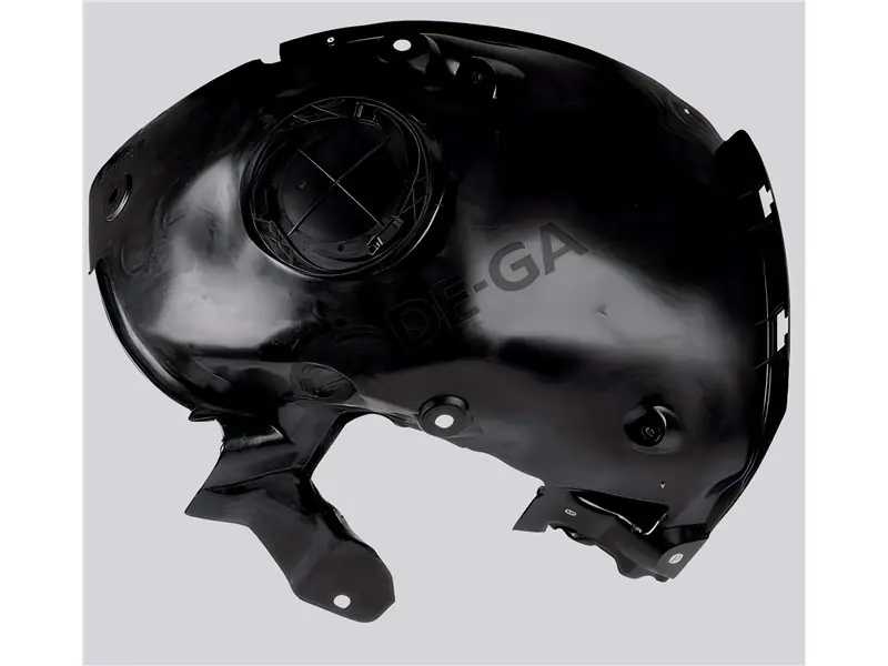 Professionale Riparo Parasassi Passaruota Parte Anteriore Anteriore sinistro Renault Megane Dal 2006 a seguire